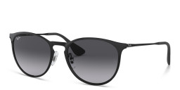 Ray-Ban Erika Metal Unisex Panthos Sunglasses in Black – Product Photo 2