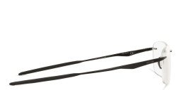 Shop Oakley Wingfold™ EVS Rimless Rectangle Eyeglasses in Satin Black online.