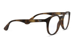 Shop Ray-Ban Junior Kids Round Eyeglasses in Havana online.