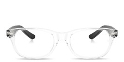 Ray-Ban Optics Kids Square Eyeglasses in Transparent – Product Photo 1