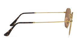 Ray-Ban Hexagonal Unisex Sunglasses in Gold – Product Photo 4