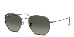 Ray-Ban Hexagonal Flat Lenses Sunglasses in Gunmetal – Product Photo 3