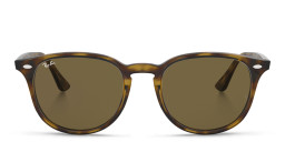 Shop Ray-Ban Unisex Round Sunglasses in Light Havana online.