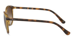 Vogue Eyewear Square Sunglasses in Havana – Product Photo 3