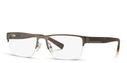 Shop Armani Exchange Rectangle Eyeglasses in Havana online.