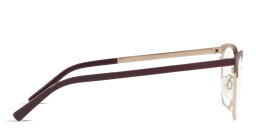 Michael Kors Adrianna IV Cat-Eye Eyeglasses in Dark Red – Product Photo 3