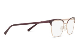 Michael Kors Adrianna IV Cat-Eye Eyeglasses in Dark Red – Product Photo 4