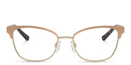 Michael Kors Adrianna IV Cat-Eye Eyeglasses in Beige – Product Photo 3
