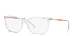 Michael Kors Vivianna II Rectangle Eyeglasses in Clear – Product Photo 2