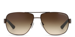 Armani Exchange Pilot Sunglasses in Brown – Product Photo 1