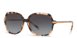 Michael Kors Adrianna II Square Sunglasses in Tortoise – Product Photo 2
