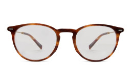Tempo Round Eyeglasses in Brown – Product Photo 1
