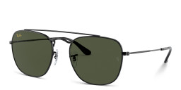 Shop Ray-Ban Square Sunglasses in Black online.