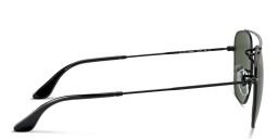 Shop Ray-Ban Square Sunglasses in Black online.