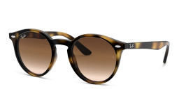 Ray-Ban Junior Kids Glossy Panthos Sunglasses in Havana – Product Photo 2