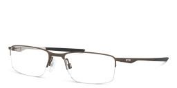Oakley Half-Rim Rectangle Eyeglasses in Brown – Product Photo 2