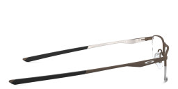 Oakley Half-Rim Rectangle Eyeglasses in Brown – Product Photo 3