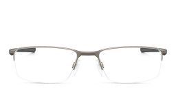 Oakley Socket 5.5 Half-Rim Rectangle Eyeglasses in Gunmetal – Product Photo 1