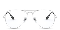 Ray-Ban Pilot Optics Eyeglasses in Silver – Product Photo 1