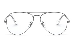 Ray-Ban Unisex Aviator Eyeglasses in Gunmetal – Product Photo 1