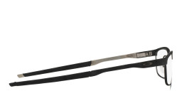 Oakley Steel Plate™ Rectangle Eyeglasses in Powder Coal – Product Photo 4