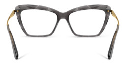 Dolce & Gabbana Cat Eye Eyeglasses in Grey – Product Photo 4