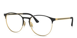 Ray-Ban Unisex Panthos Eyeglasses in Black On Gold – Product Photo 3