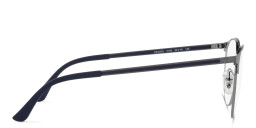 Shop Ray-Ban Unisex Panthos Eyeglasses in Gunmetal online.