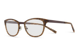 Tempo Cat-Eye Eyeglasses in Brown – Product Photo 2