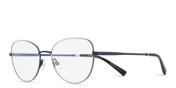 Shop Tempo Cat-Eye Eyeglasses in Blue online.