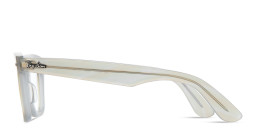 Shop Ray-Ban Wayfarer Ease Optics Change Eyeglasses in Blue online.