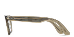 Shop Ray-Ban Wayfarer Ease Optics Change Eyeglasses in Polished Grey online.