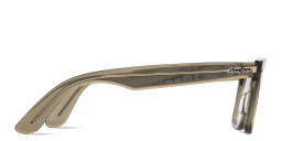 Shop Ray-Ban Wayfarer Ease Optics Change Eyeglasses in Polished Grey online.