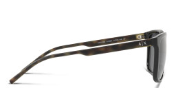 Armani Exchange A|X Logo Pillow Sunglasses in Black – Product Photo 3