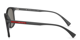 Prada Linea Rossa Lifestyle Rectangle Sunglasses in Black – Product Photo 3
