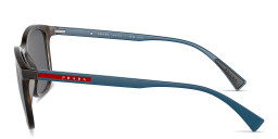 Prada Linea Rossa Lifestyle Rectangle Sunglasses in Havana – Product Photo 3