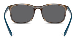 Shop Prada Linea Rossa Lifestyle Rectangle Sunglasses in Havana online.