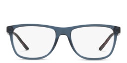 Armani Exchange Square Eyeglasses in Blue – Product Photo 1