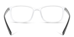 Prada Linea Rossa Rectangle Eyeglasses in Transparent – Product Photo 4