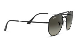 Ray-Ban The Marshal Unisex Hexagonal Irregular Sunglasses in Black – Product Photo 4