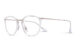 Ray-Ban Optics Panthos Eyeglasses in Transparent – Product Photo 2