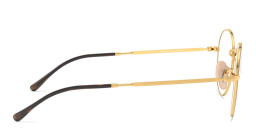 Shop Ray-Ban David Unisex Panthos Eyeglasses in Havana On Gold online.