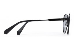 Shop Polaroid Unisex Round Sunglasses in Black online.
