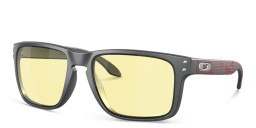 Shop Oakley Square Sunglasses in Black online.