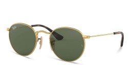 Ray-Ban Junior Kids Round Sunglasses in Gold – Product Photo 2