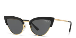Vogue Eyewear Cat-Eye Sunglasses in Black – Product Photo 2