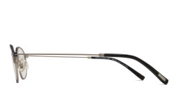 Tempo Unisex Round Eyeglasses in Black – Product Photo 3
