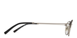 Tempo Unisex Round Eyeglasses in Black – Product Photo 4