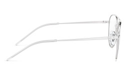 Ray-Ban Unisex Panthos Eyeglasses in Black On Silver – Product Photo 4