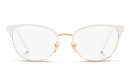 Vogue Eyewear Round Eyeglasses in White – Product Photo 2